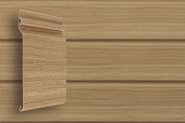 Виниловый сайдинг Grand Line Natural-брус 3.00 трехслойный